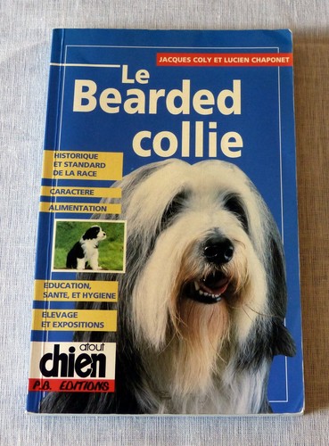Livre bearded collie - livre, le
