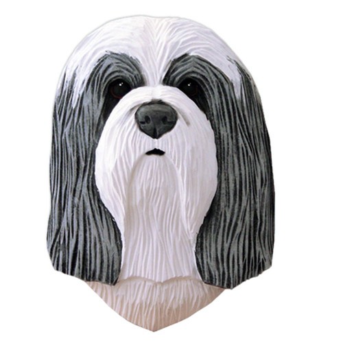 Figurine plaque tête - de, de