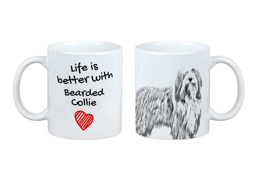 Tasse bearded collie - bearded,