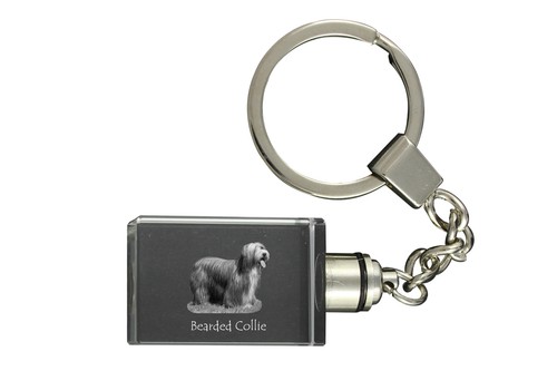 Bearded collie porte clés - bearded, porte-clés