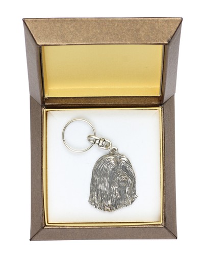 Bearded collie pendentif - bearded,