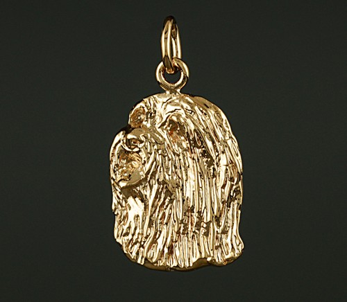 Pendentif chien bearded - pendentif,